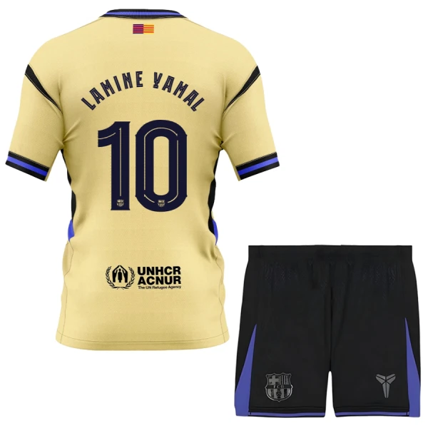 Camiseta FC Barcelona x Kobe Bryant Lamine Yamal 10 Niños 2ª Equipación 25/26