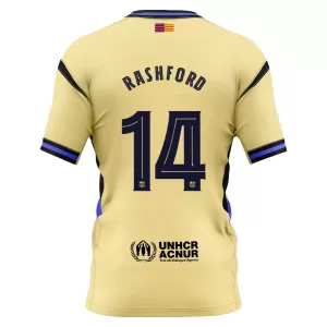 Camiseta FC Barcelona x Kobe Bryant Marcus Rashford 14 Hombre 2ª Equipación 25/26 Camiseta FC Barcelona x Kobe Bryant Marcus Rashford 14 Hombre 2ª Equipación 25/26