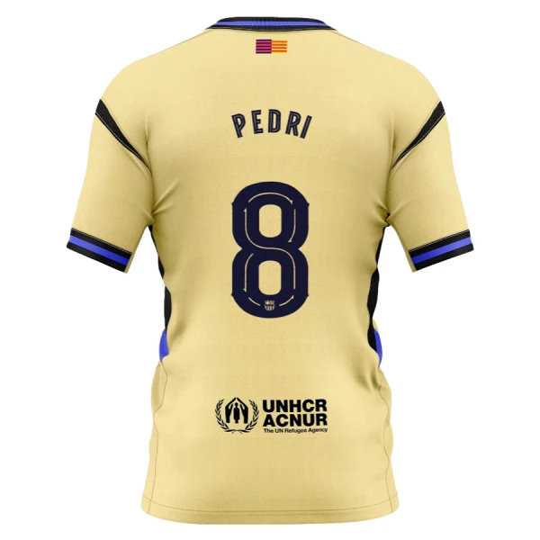 Camiseta FC Barcelona x Kobe Bryant Pedri 8 Hombre 2ª Equipación 25/26