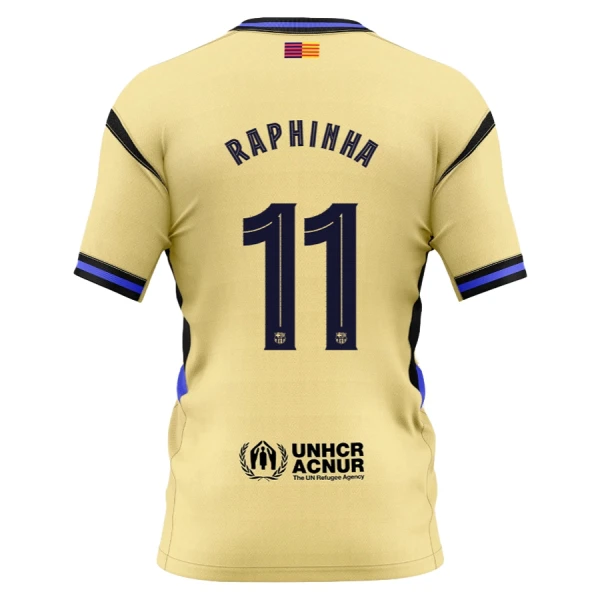 Camiseta FC Barcelona x Kobe Bryant Raphinha 11 Hombre 2ª Equipación 25/26
