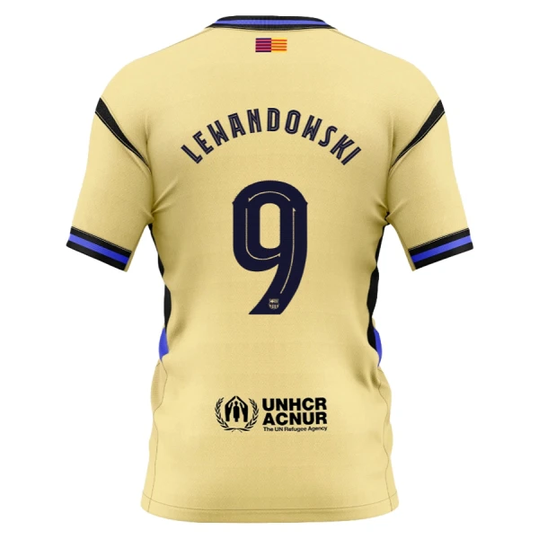 Camiseta FC Barcelona x Kobe Bryant Robert Lewandowski 9 Niños 2ª Equipación 25/26