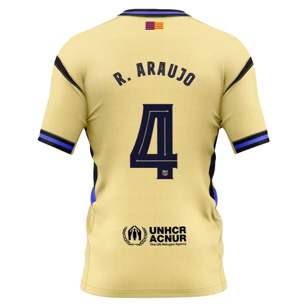 Camiseta FC Barcelona x Kobe Bryant Ronald Araujo 4 Hombre 2ª Equipación 25/26