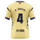 Camiseta FC Barcelona x Kobe Bryant Ronald Araujo 4 Hombre 2ª Equipación 25/26