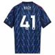 Camiseta Arsenal Declan Rice 41 Hombre 2ª Equipación 25/26