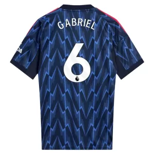Camiseta Arsenal Gabriel 6 Hombre 2ª Equipación 25/26