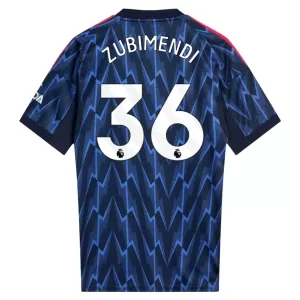 Camiseta Arsenal Zubimendi 36 Hombre 2ª Equipación 25/26