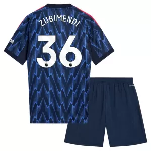 Camiseta Arsenal Zubimendi 36 Niños 2ª Equipación 25/26