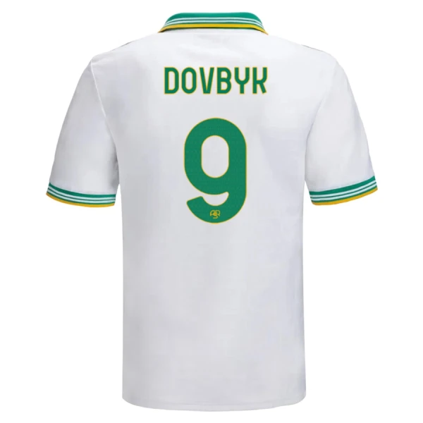 Camiseta AS Roma Dovbyk 9 Hombre 3ª Equipación 25/26