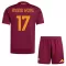 Camiseta AS Roma Manu Kone 17 Niños 1ª Equipación 25/26