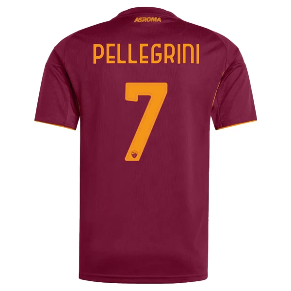 Camiseta AS Roma Pellegrini 7 Niños 1ª Equipación 25/26