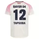 Camiseta Bayer 04 Leverkusen Edmond Tapsoba 12 Hombre 2ª Equipación 25/26
