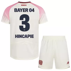 Camiseta Bayer 04 Leverkusen Piero Hincapie 3 Niños 2ª Equipación 25/26