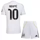 Camiseta Real Madrid Kylian Mbappé 10 Niños 1ª Equipación 25/26