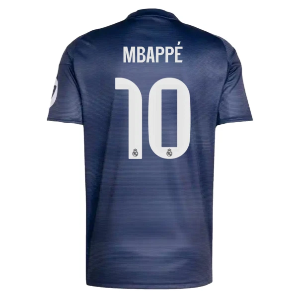 Camiseta Real Madrid Kylian Mbappé 10 Niños 2ª Equipación 25/26