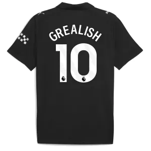 Camiseta Manchester City Jack Grealish 10 Hombre 2ª Equipación 25/26