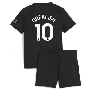 Camiseta Manchester City Jack Grealish 10 Niños 2ª Equipación 25/26