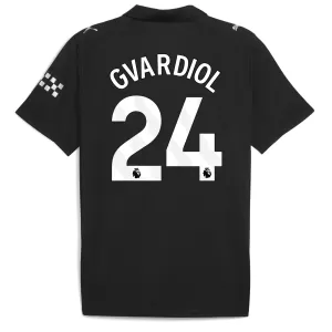 Camiseta Manchester City Josko Gvardiol 24 Hombre 2ª Equipación 25/26
