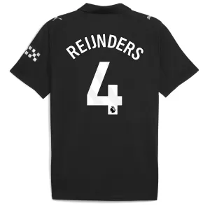 Camiseta Manchester City Reijnders 4 Hombre 2ª Equipación 25/26