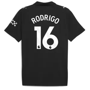 Camiseta Manchester City Rodrigo Hernández 16 Hombre 2ª Equipación 25/26