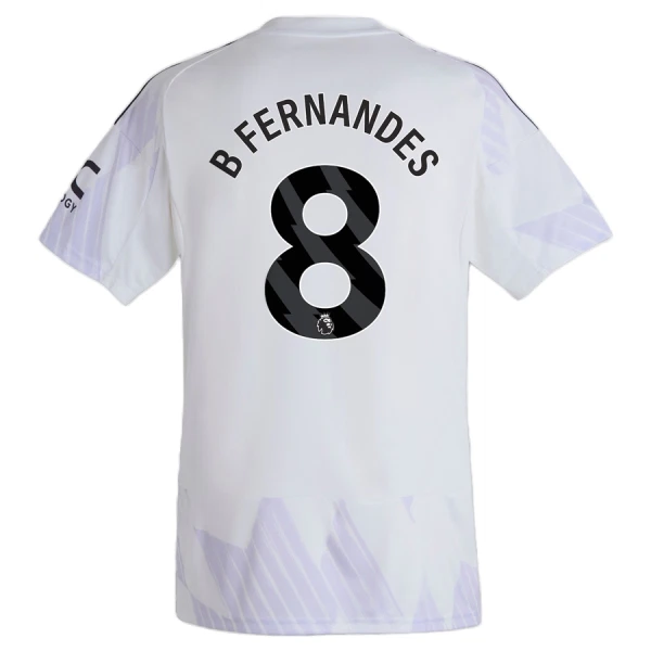 Camiseta Manchester United Bruno Fernandes 8 Hombre 2ª Equipación 25/26