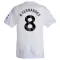 Camiseta Manchester United Bruno Fernandes 8 Hombre 2ª Equipación 25/26