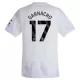 Camiseta Manchester United Garnacho 17 Hombre 2ª Equipación 25/26