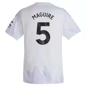 Camiseta Manchester United Harry Maguire 5 Hombre 2ª Equipación 25/26 Camiseta Manchester United Harry Maguire 5 Hombre 2ª Equipación 25/26