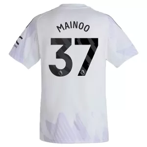 Camiseta Manchester United Kobbie Mainoo 37 Hombre 2ª Equipación 25/26