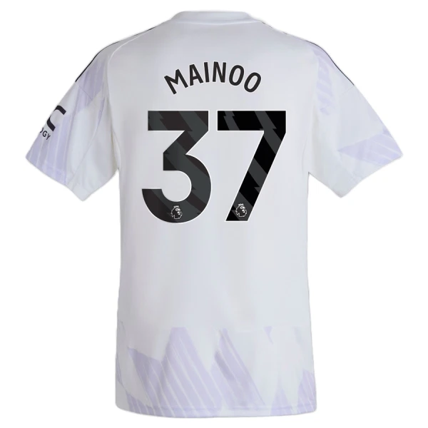 Camiseta Manchester United Kobbie Mainoo 37 Niños 2ª Equipación 25/26