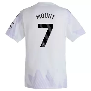 Camiseta Manchester United Mason Mount 7 Hombre 2ª Equipación 25/26