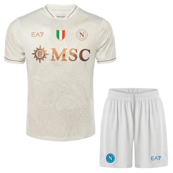 Camiseta Nápoles Niños 2ª Equipación 25/26