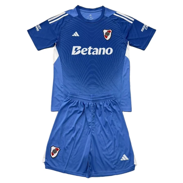 Camiseta Portero River Plate Niños 25/26 Azul