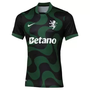 Camiseta Sporting CP Hombre 4ª Equipación 25/26 Negro