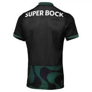 Camiseta Sporting CP Hombre 4ª Equipación 25/26 Negro