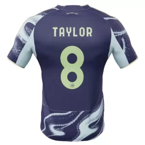 Camiseta AFC Ajax Taylor 8 Hombre 2ª Equipación 25/26