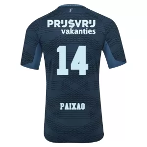 Camiseta Feyenoord Rotterdam Paixao 14 Hombre 2ª Equipación 25/26