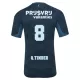 Camiseta Feyenoord Rotterdam Q. Timber 8 Hombre 2ª Equipación 25/26