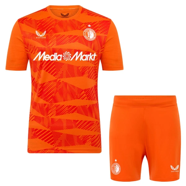 Camiseta Portero Feyenoord Rotterdam Niños 25/26 Naranja