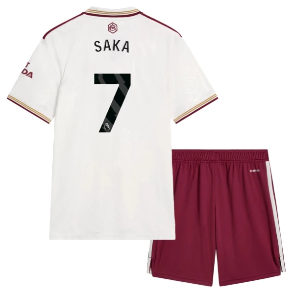 Camiseta Arsenal Bukayo Saka 7 Niños 3ª Equipación 25/26 Camiseta Arsenal Bukayo Saka 7 Niños 3ª Equipación 25/26
