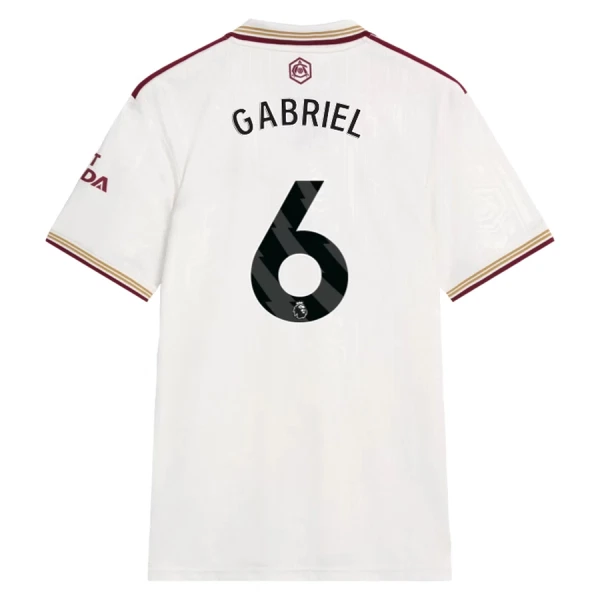 Camiseta Arsenal Gabriel 6 Hombre 3ª Equipación 25/26 Camiseta Arsenal Gabriel 6 Hombre 3ª Equipación 25/26