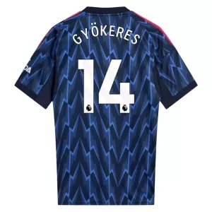 Camiseta Arsenal Gyokeres 14 Hombre 2ª Equipación 25/26