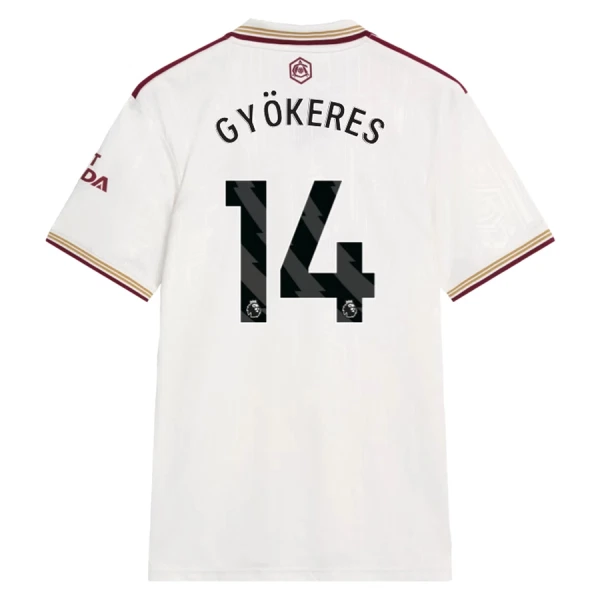 Camiseta Arsenal Gyokeres 14 Hombre 3ª Equipación 25/26 Camiseta Arsenal Gyokeres 14 Hombre 3ª Equipación 25/26
