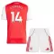 Camiseta Arsenal Gyokeres 14 Niños 1ª Equipación 25/26