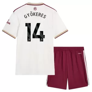 Camiseta Arsenal Gyokeres 14 Niños 3ª Equipación 25/26