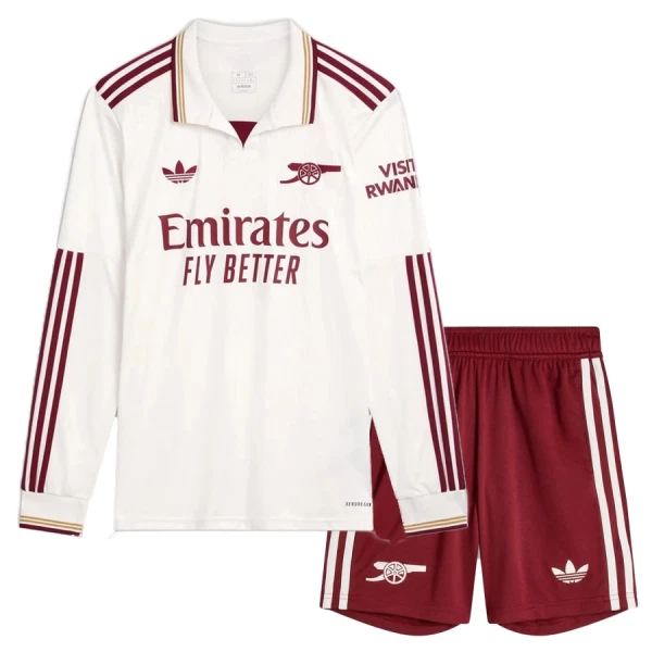 Camiseta Arsenal Niños 3ª Equipación 25/26 Manga Larga Camiseta Arsenal Niños 3ª Equipación 25/26 Manga Larga