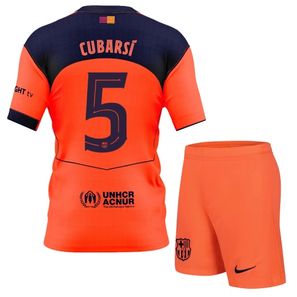 Camiseta FC Barcelona Cubarsi 5 Niños 3ª Equipación 25/26