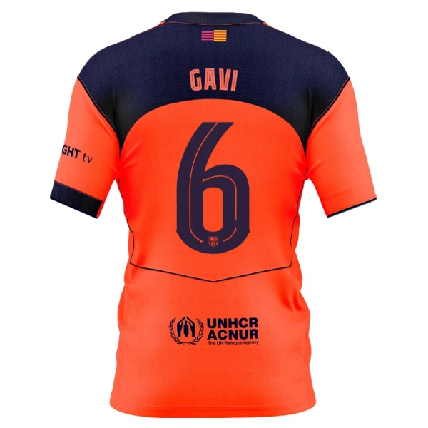 Camiseta FC Barcelona Gavi 6 Niños 3ª Equipación 25/26