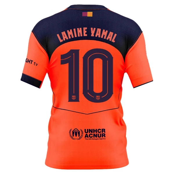 Camiseta FC Barcelona Lamine Yamal 10 Niños 3ª Equipación 25/26