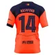 Camiseta FC Barcelona Marcus Rashford 14 Hombre 3ª Equipación 25/26