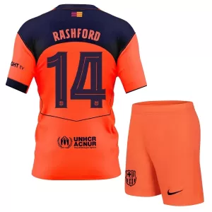 Camiseta FC Barcelona Marcus Rashford 14 Niños 3ª Equipación 25/26 Camiseta FC Barcelona Marcus Rashford 14 Niños 3ª Equipación 25/26